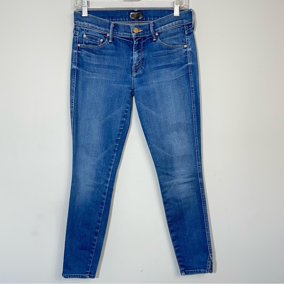 Mother The Vamp Spiked Heels To Tractor Wheels Jeans 26 Skinny Ankle Revolve - Picture 5 of 16